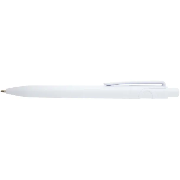 Unica recycled plastic ballpoint pen (blue ink) White