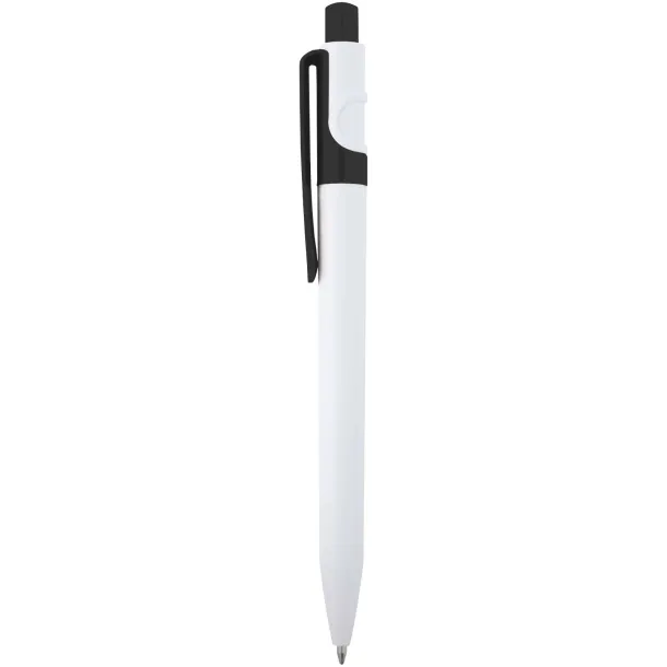 Unica recycled plastic ballpoint pen (blue ink) White