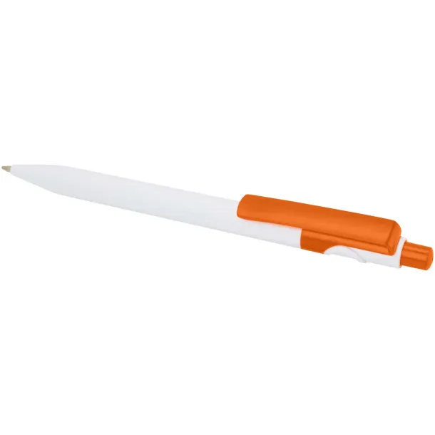 Unica recycled plastic ballpoint pen (blue ink) Orange