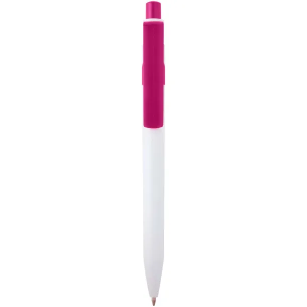 Unica recycled plastic ballpoint pen (blue ink) Magenta