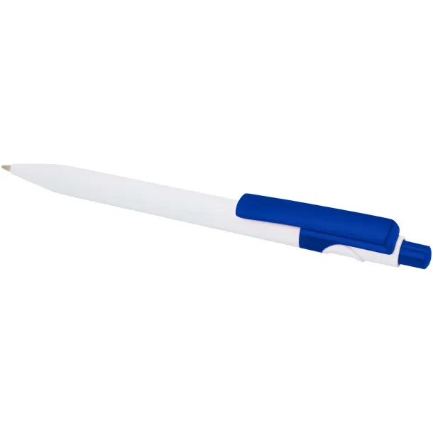 Unica recycled plastic ballpoint pen (blue ink) Royal blue