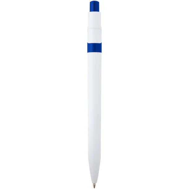 Unica recycled plastic ballpoint pen (blue ink) Royal blue