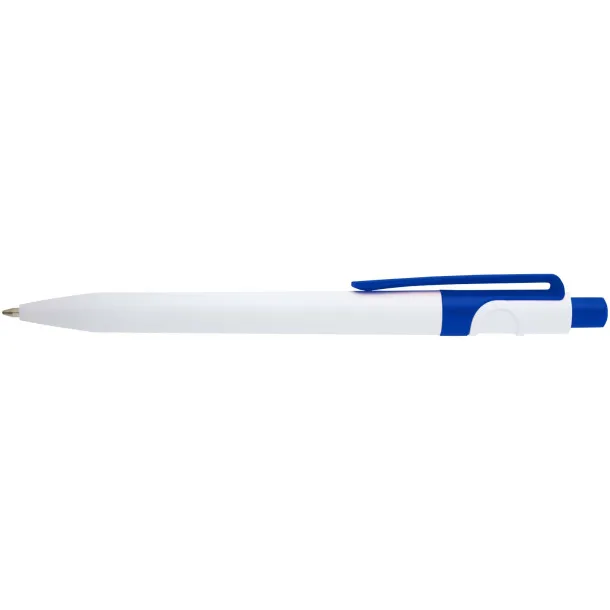 Unica recycled plastic ballpoint pen (blue ink) Royal blue