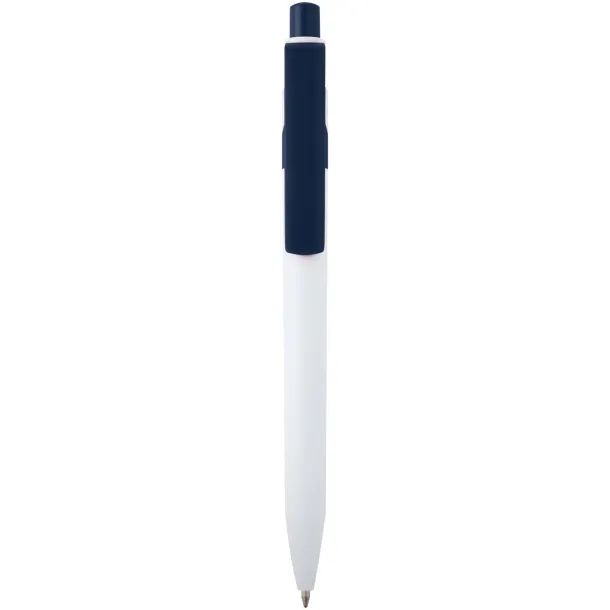 Unica recycled plastic ballpoint pen (blue ink) Navy Blue