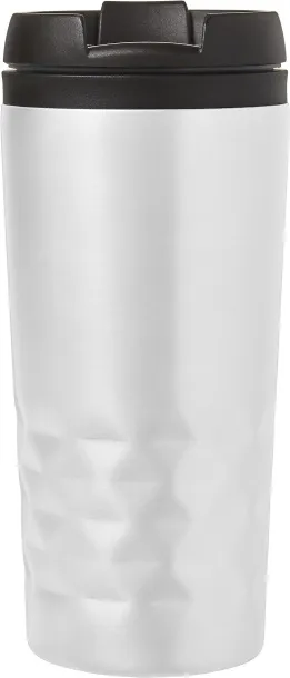 LORRAINE Stainless steel mug Bijela
