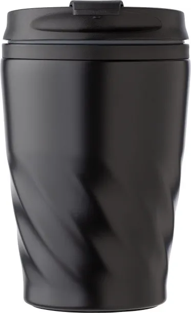  šalica od PP-a i inoxa, 325 ml Crna