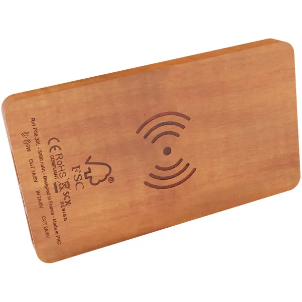 SCX.design P36 bežična prijenosna baterija s osvjetljenjem, 5.000 mAh - SCX.design Crna