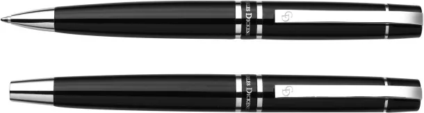 SANTANA ABS Charles Dickens® writing set - Charles Dickens black