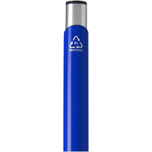 Moneta recycled aluminium ballpoint pen (blue ink) - Unbranded Royal blue