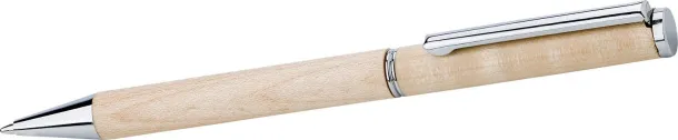 LUCIENNE Maple wooden ballpen