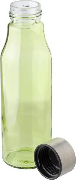 Andrei Glass and stainless steel bottle (500 ml) 