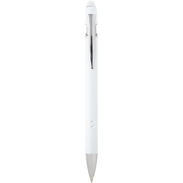 Kish ballpoint pen with silver finish (black ink) - Unbranded White