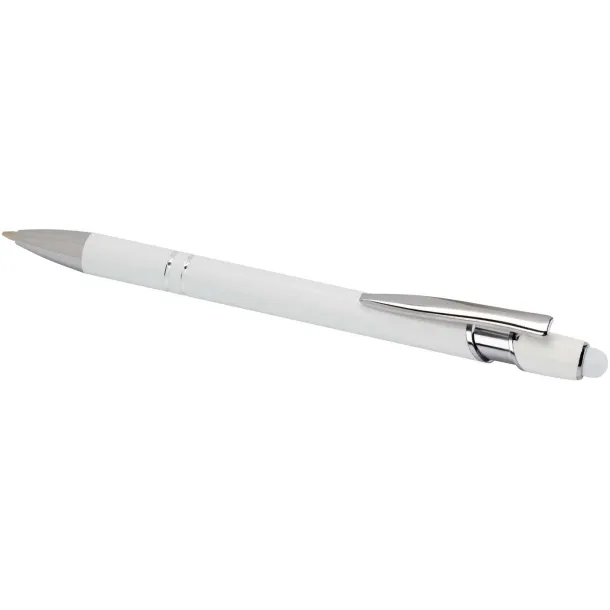 Kish ballpoint pen with silver finish (black ink) - Unbranded White