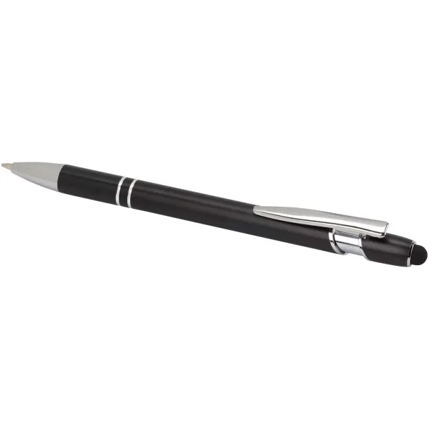 Kish ballpoint pen with silver finish (black ink) Solid black