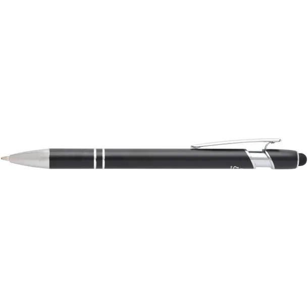 Kish ballpoint pen with silver finish (black ink) - Unbranded Solid black