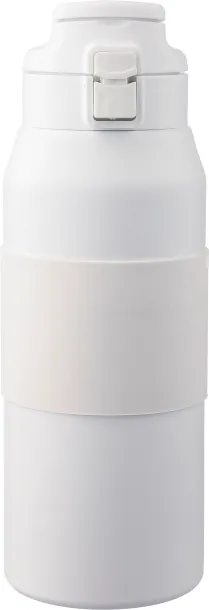 Katie Stainless steel dubble-walled drinking bottle 800 ml Bijela