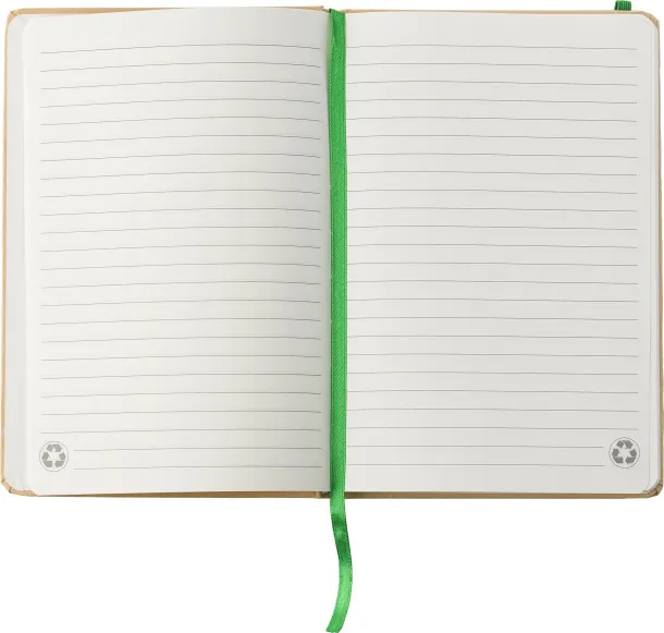 Gianni Recycled paper notebook (A5) 