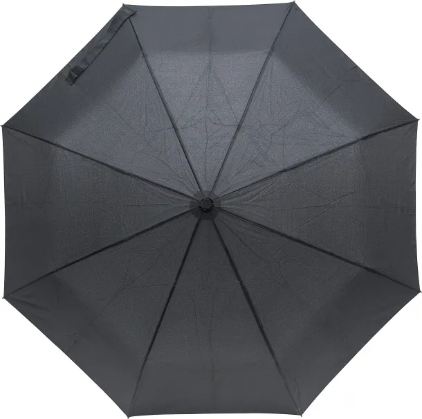  Pongee (190T) umbrella with speaker Amisha black