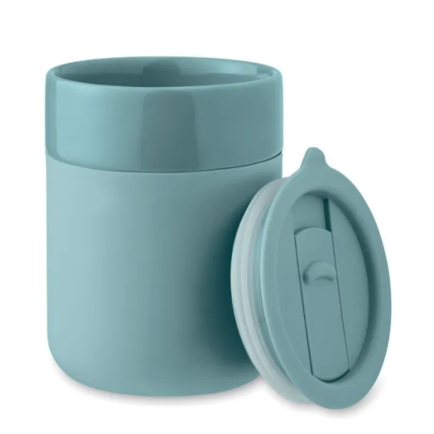 QERAM Ceramic tumbler 330 ml petrol