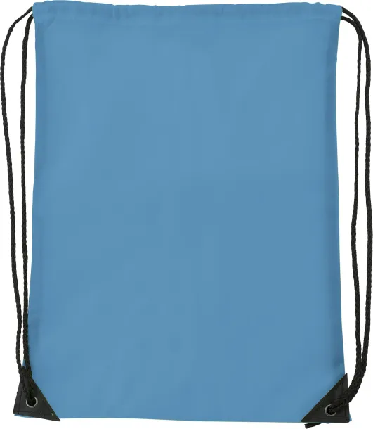 Steffi Polyester (210D) drawstring backpack light blue