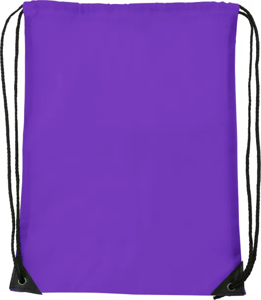 Steffi Polyester (210D) drawstring backpack purple