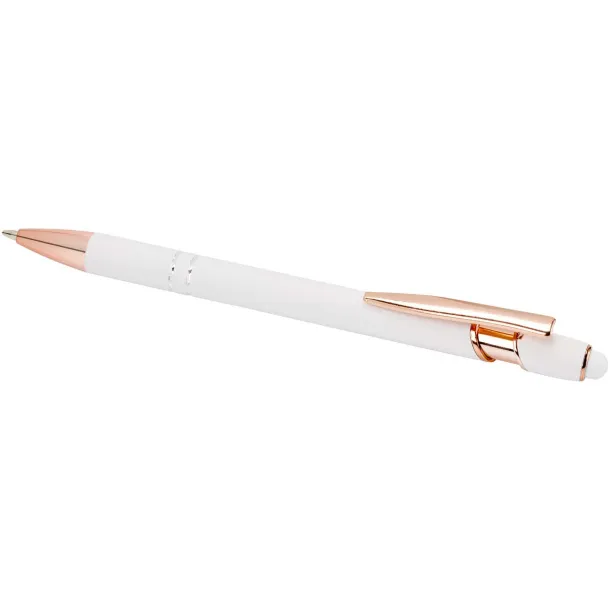 Nanna ballpoint pen with rose gold finish (blue ink) - Unbranded White