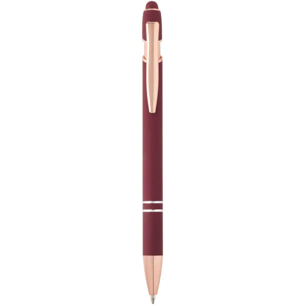 Nanna ballpoint pen with rose gold finish (blue ink) Burgundy