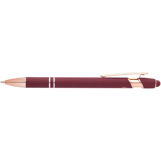 Nanna ballpoint pen with rose gold finish (blue ink) Burgundy