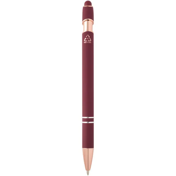 Nanna ballpoint pen with rose gold finish (blue ink) Burgundy