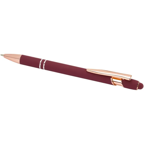 Nanna ballpoint pen with rose gold finish (blue ink) Burgundy