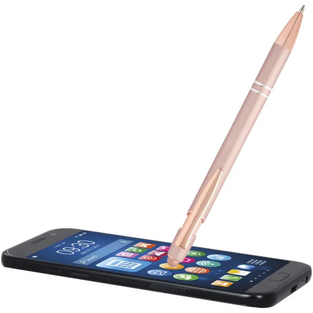 Nanna ballpoint pen with rose gold finish (blue ink) Mocha