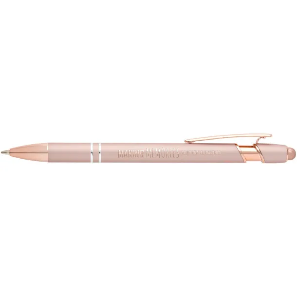 Nanna ballpoint pen with rose gold finish (blue ink) Mocha