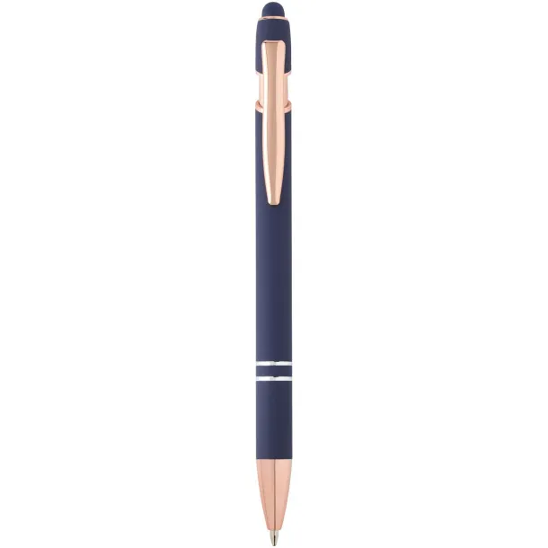 Nanna ballpoint pen with rose gold finish (blue ink) Ocean blue