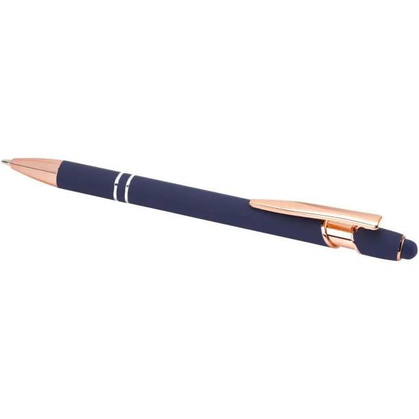 Nanna ballpoint pen with rose gold finish (blue ink) Ocean blue