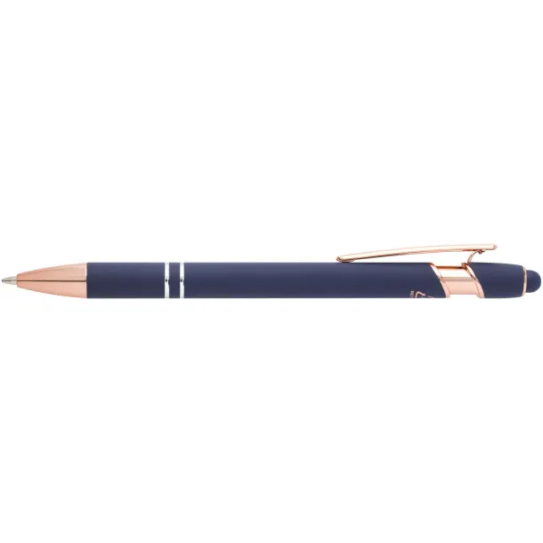 Nanna ballpoint pen with rose gold finish (blue ink) Ocean blue