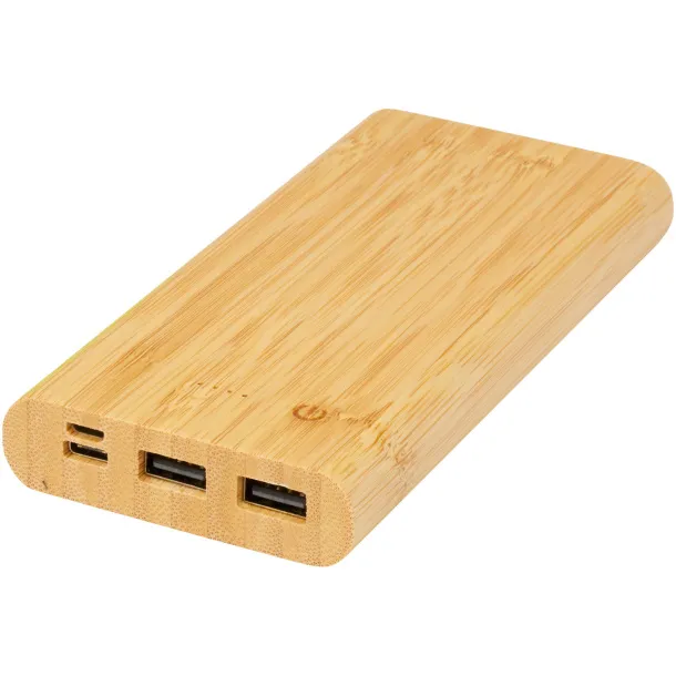 Tulda 10.000 mAh bamboo power bank Natural