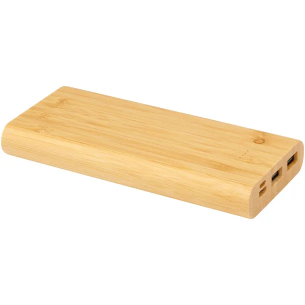 Tulda 10.000 mAh bamboo power bank Natural