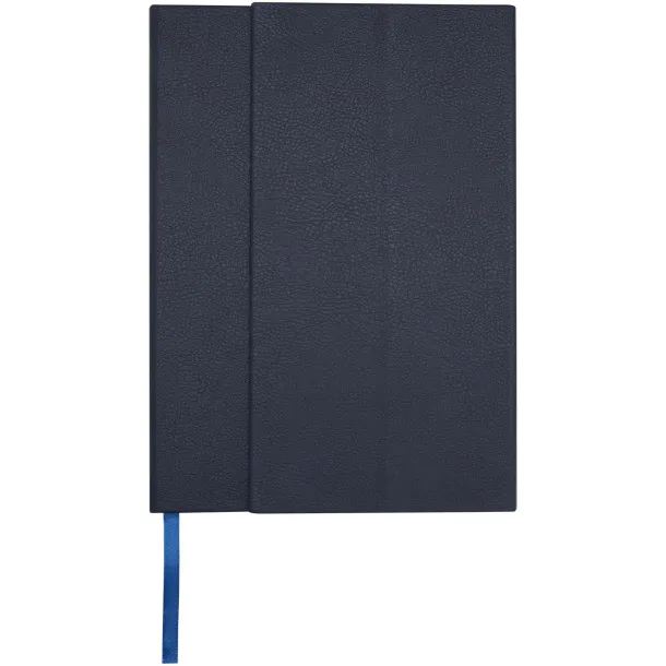 Alejandra A5 recycled plastic hard cover notebook - Marksman Ocean blue