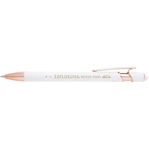 Nanna ballpoint pen with rose gold finish (black ink) - Unbranded White