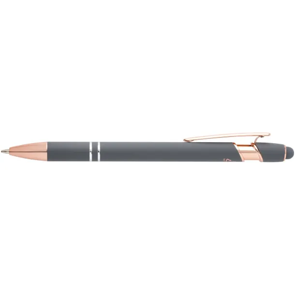 Nanna ballpoint pen with rose gold finish (black ink) Twilight Grey