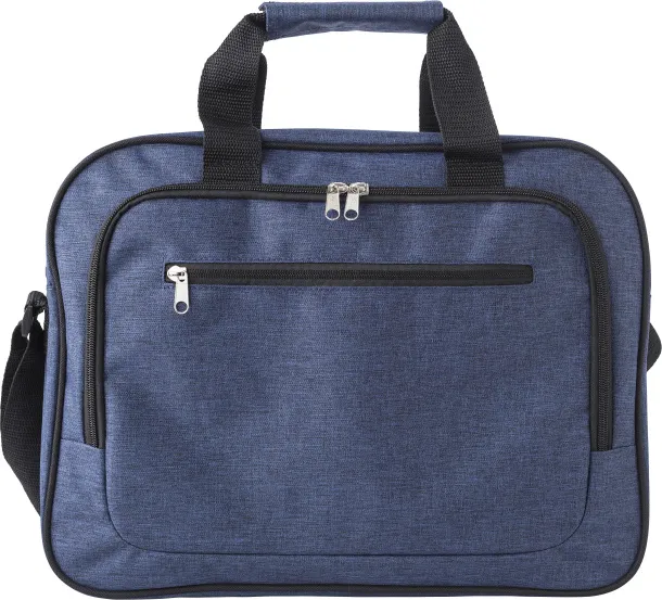 Isolde Polyester (300D) laptop bag  blue