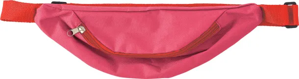 Ellie Oxford fabric waist bag Crvena