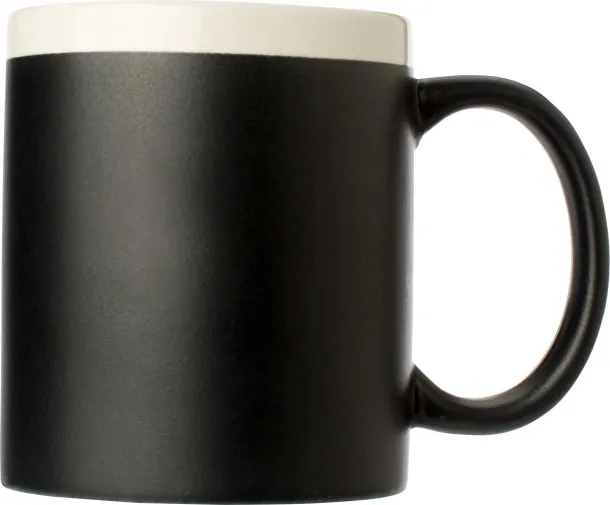  Ceramic mug Claude black white