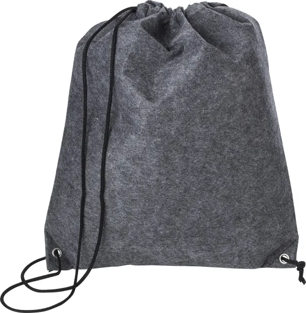 Maya rPET felt drawstring backpack 