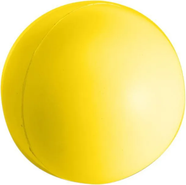  PU foam stress ball Otto yellow