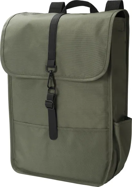 Lyric rPET Polyester (300D) flap backpack Lyric