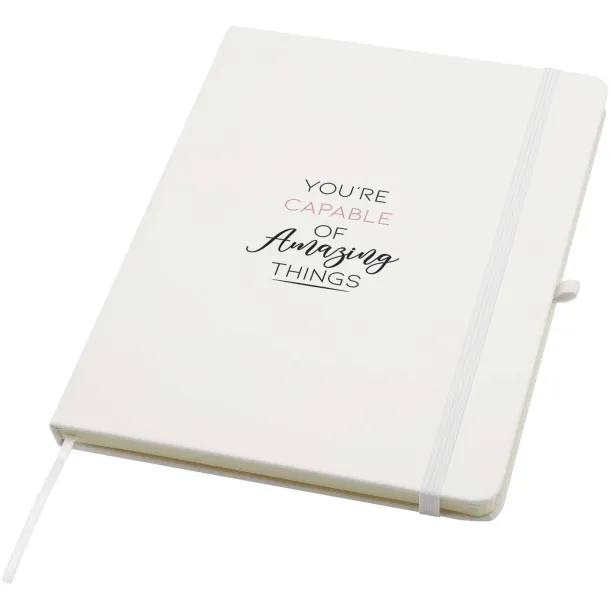 Spectrum Plus A5 hard cover notebook - Unbranded White