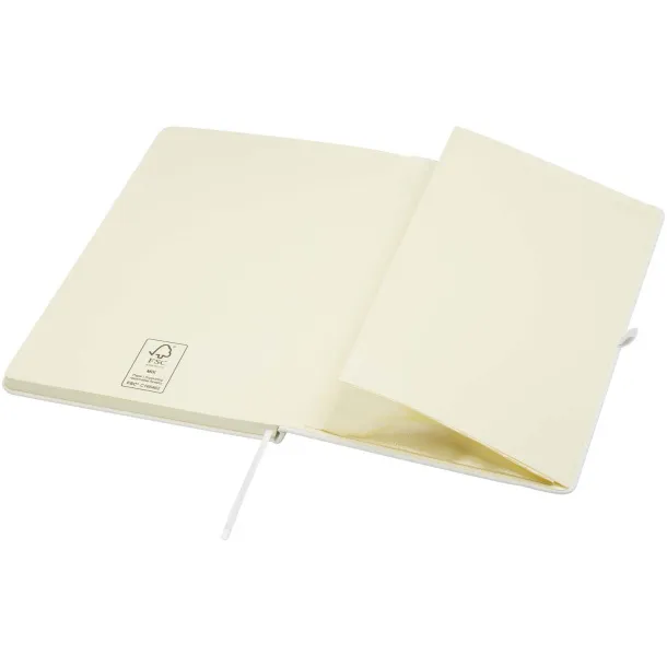 Spectrum Plus A5 hard cover notebook White