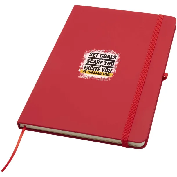 Spectrum Plus A5 hard cover notebook Red