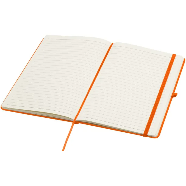 Spectrum Plus A5 hard cover notebook Orange